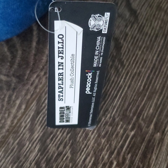 CULTUREFLY Office Stapler in Jello Plush Toy - New with Tags - Picture 3 of 6